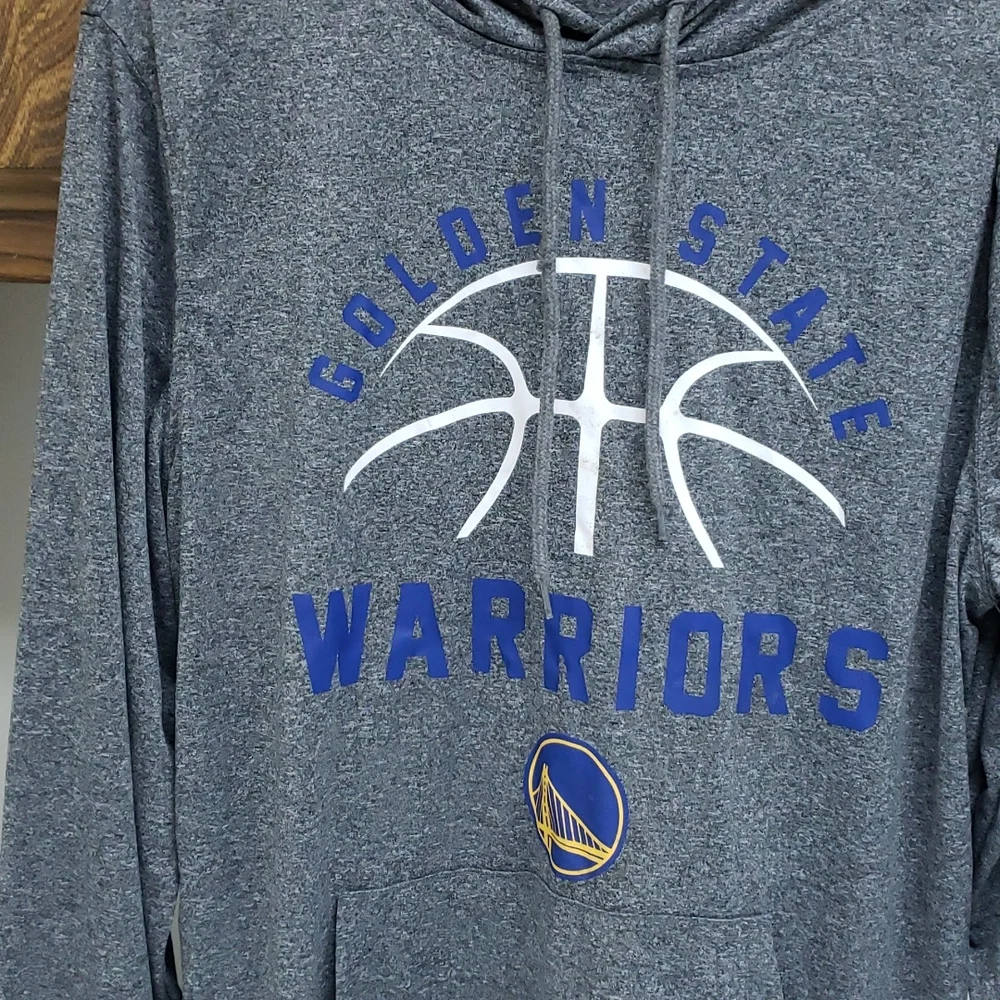 Golden Warriors Long Sleeve Hooded Shirt (S) - Picture 2 of 7